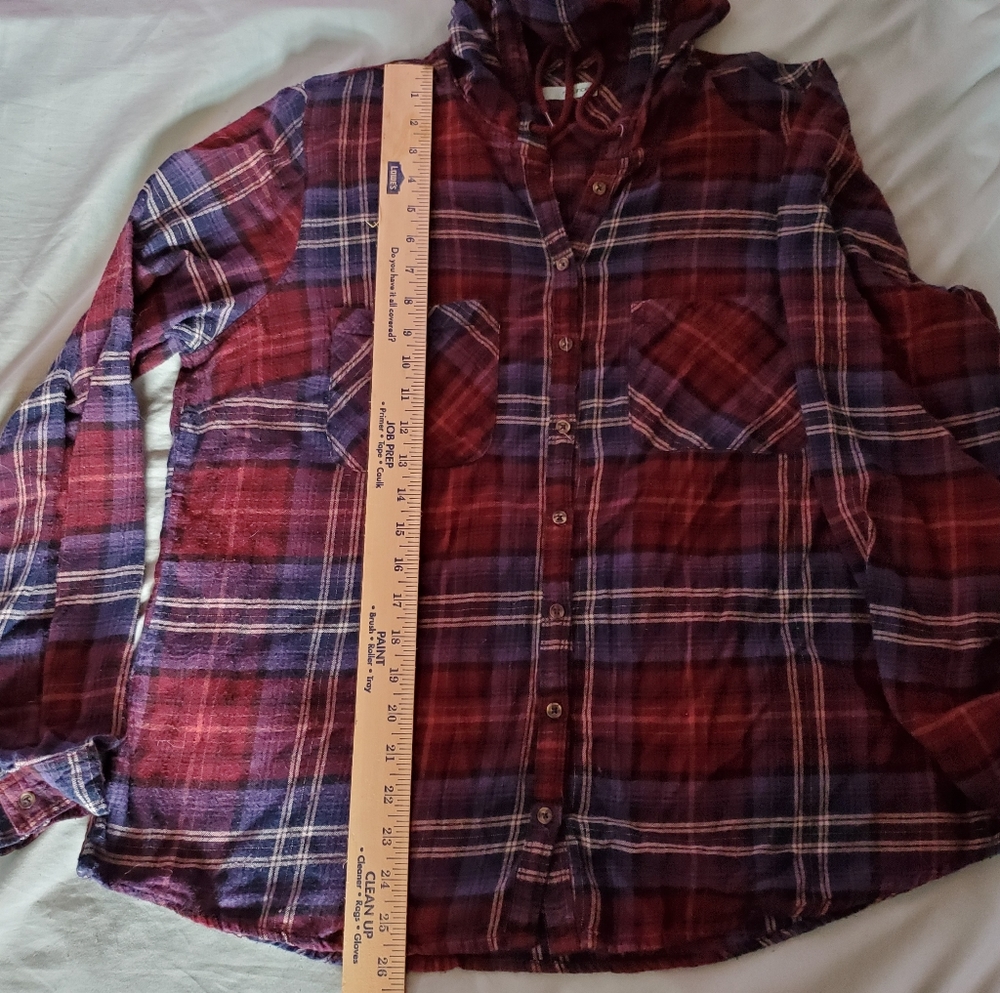 Cozy Flannel Hoodie from Maurices - Picture 4 of 5